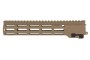 Mil Spec M-Lok 10.5" Tactical Hand Guard Tan